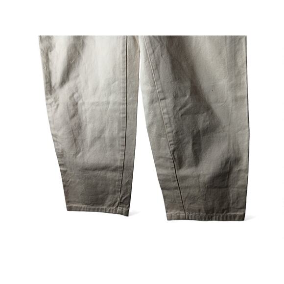 Chloé Beige Cotton Straight Leg Pants Women’s IT 36 High Rise Italy Holiday Gift - Picture 4 of 14